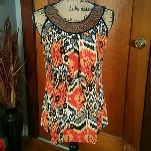 Cato Sleeveless Polyester Blouse